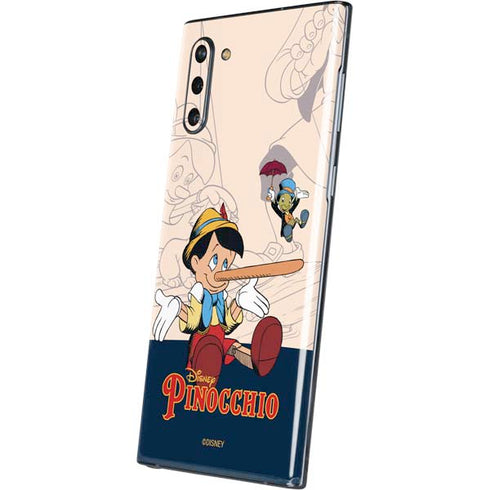 Disney Pinocchio and Jiminy Cricket Galaxy Note 10 Skin